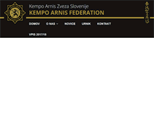 Tablet Screenshot of kempoarnis.com